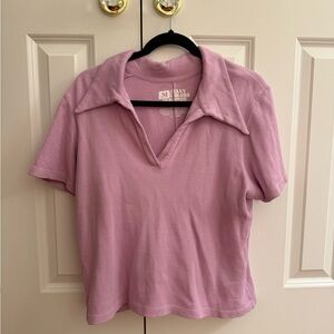 Big Bud Press Fisherman Polo Faded Grape